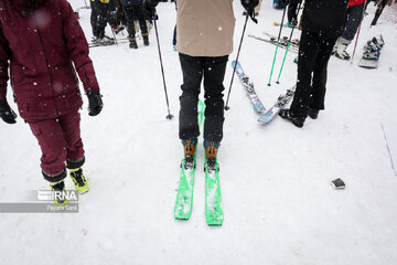 Competiciones de snowboard en la estación de Dizin