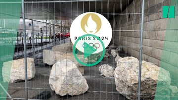 JO 2024 : les rochers anti-SDF et anti-migrants au bord de la Seine