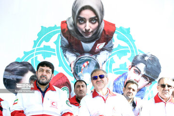 La Media Luna Roja iraní realiza maniobra del plan de Noruz