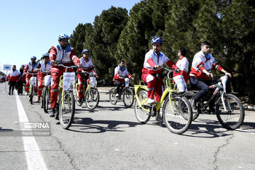 La Media Luna Roja iraní realiza maniobra del plan de Noruz