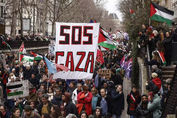 France - Palestine : 60 000 manifestants à Paris pour un « cessez-le-feu » à Gaza
