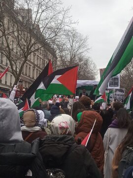 Manifestations aujourd'hui samedi 9 mars 2024 à Paris en soutien à la résistance palestinienne et à Gaza