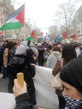 Manifestations aujourd'hui samedi 9 mars 2024 à Paris en soutien à la résistance palestinienne et à Gaza