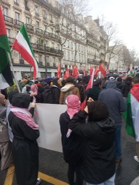 Manifestations aujourd'hui samedi 9 mars 2024 à Paris en soutien à la résistance palestinienne et à Gaza