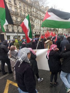 Manifestations aujourd'hui samedi 9 mars 2024 à Paris en soutien à la résistance palestinienne et à Gaza