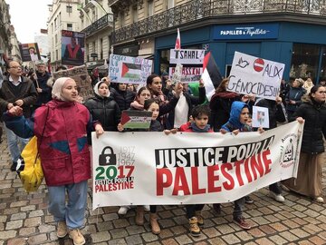 France : Nantes, une ville française aux couleurs de Palestine 