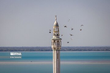 La côte du Golfe Persique dans le sud de l’Iran