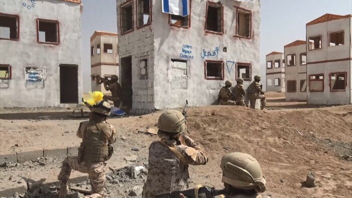شبیه‌سازی حمله به نیروگاه «دیمونا» در رزمایش نیروهای مسلح یمن