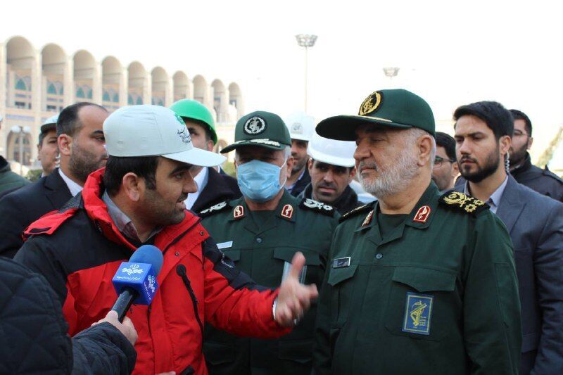 اللواء سلامي: العدو يريد ابعاد الشعب الايراني عن الساحة السياسية