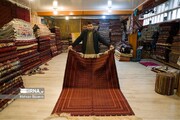 تصاویر اختصاصی ایرنا از دکان‌های قالین دستباف افغانستان
