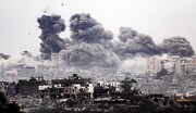 21 شهيدا بقصف صهيوني لمنزل في حي الزيتون  بمدينة غزة