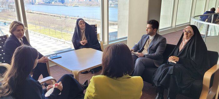 معاون رییس جمهور ایران با رییس کمیسیون ملی زنان لبنان دیدار کرد