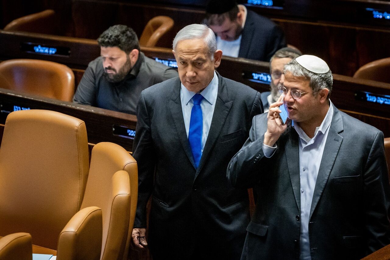 یک مقام ارشد اطلاعات ارتش تل آویو : نتانیاهو اسیر مواضع افراطی بن گویر و اسموتریچ است