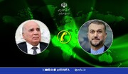 وزيرا الخارجية الايراني والعراقي يؤكدان على وقف الابادة الجماعية في غزة