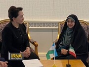 دیدار  و گفتگوی خزعلی با رئیس مجلس ازبکستان در نیویورک
