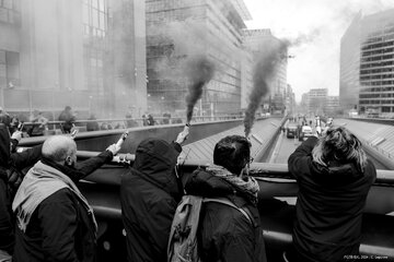 Belgique : une manifestation contre l’austérité imposée par l’UE