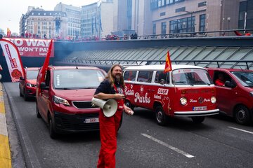 Belgique : une manifestation contre l’austérité imposée par l’UE