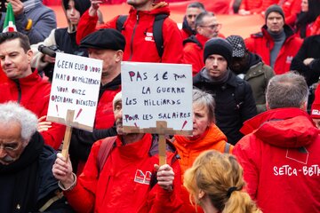 Belgique : une manifestation contre l’austérité imposée par l’UE