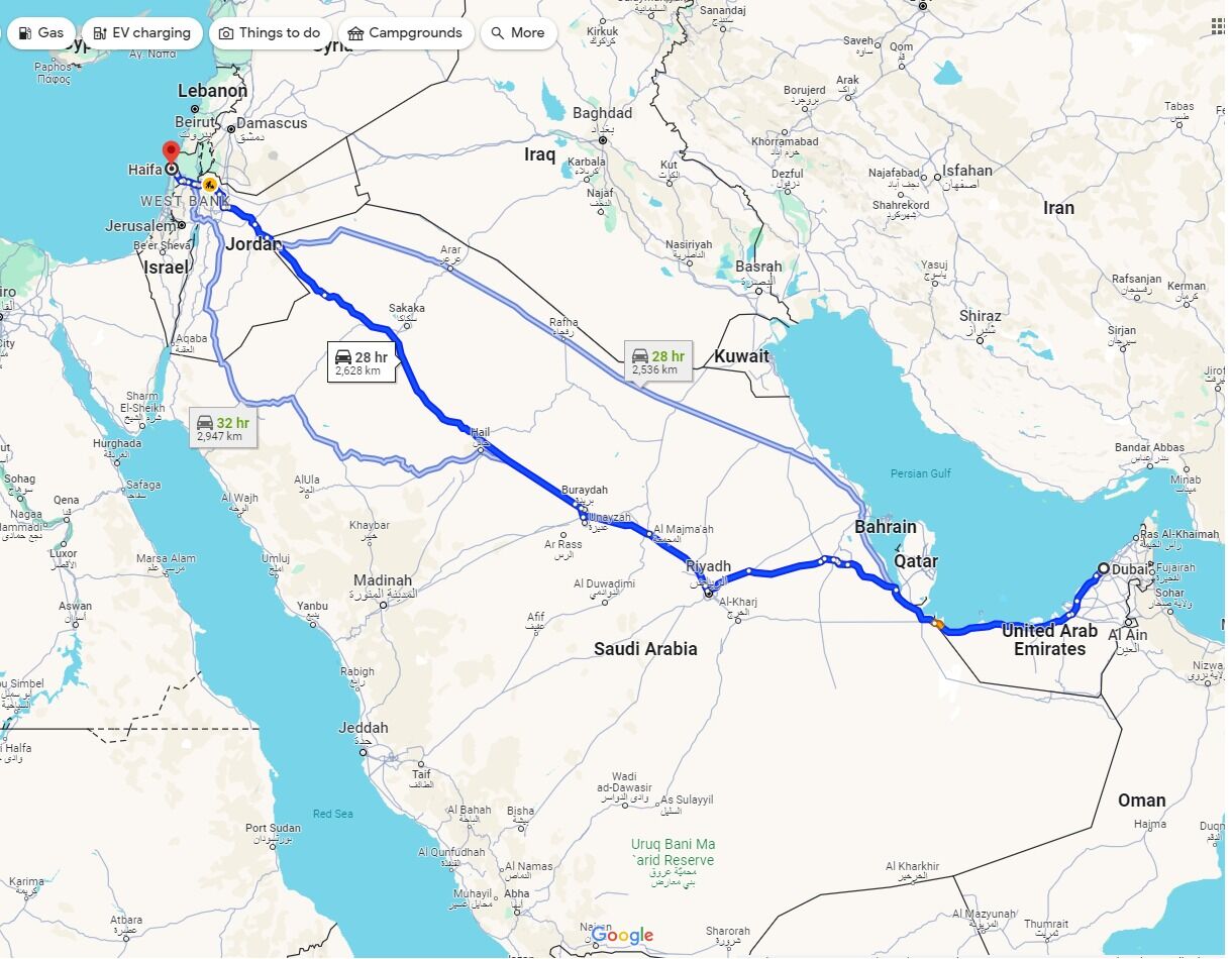 UAE warns Tel Aviv to close land bridge if Gaza aid stopped