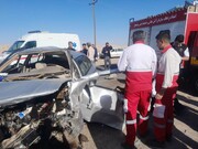 تصادف در رفسنجان ۲ کشته و سه مصدوم برجای گذاشت