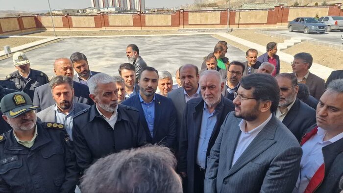 افتتاح کلانتری فاز ۵ پردیس با حضور وزیر راه و شهرسازی و استاندار تهران