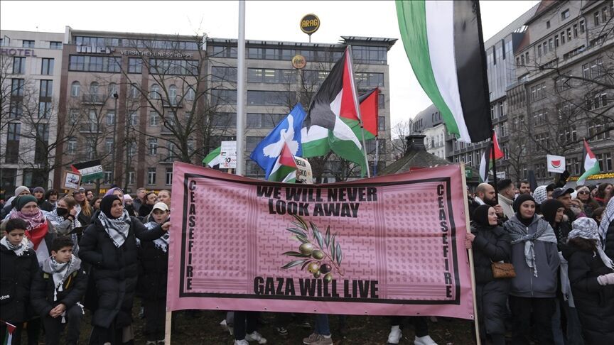 Palästina-Anhänger demonstrierten in der deutschen Hauptstadt