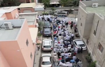تداوم خروش مردم بحرین علیه رژیم صهیونیستی و عادی‌سازی روابط منامه - تل آویو