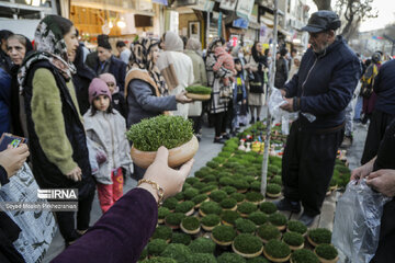 El bazar de Sananday en vísperas del Año Nuevo