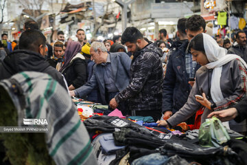 El bazar de Sananday en vísperas del Año Nuevo