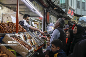 El bazar de Sananday en vísperas del Año Nuevo