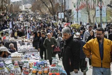 El bazar de Sananday en vísperas del Año Nuevo