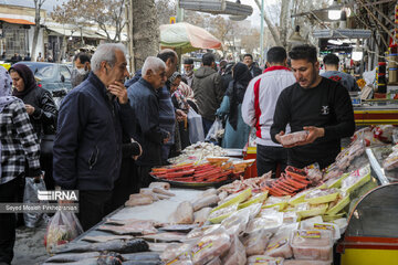 El bazar de Sananday en vísperas del Año Nuevo
