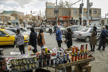 El bazar de Sananday en vísperas del Año Nuevo