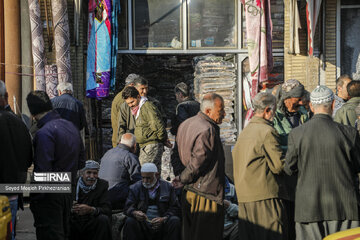 El bazar de Sananday en vísperas del Año Nuevo