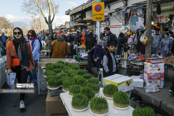 El bazar de Sananday en vísperas del Año Nuevo