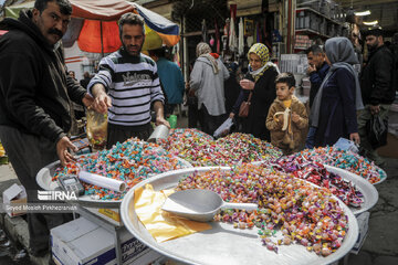 El bazar de Sananday en vísperas del Año Nuevo