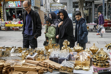 El bazar de Sananday en vísperas del Año Nuevo