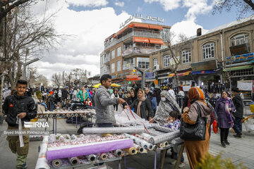 El bazar de Sananday en vísperas del Año Nuevo