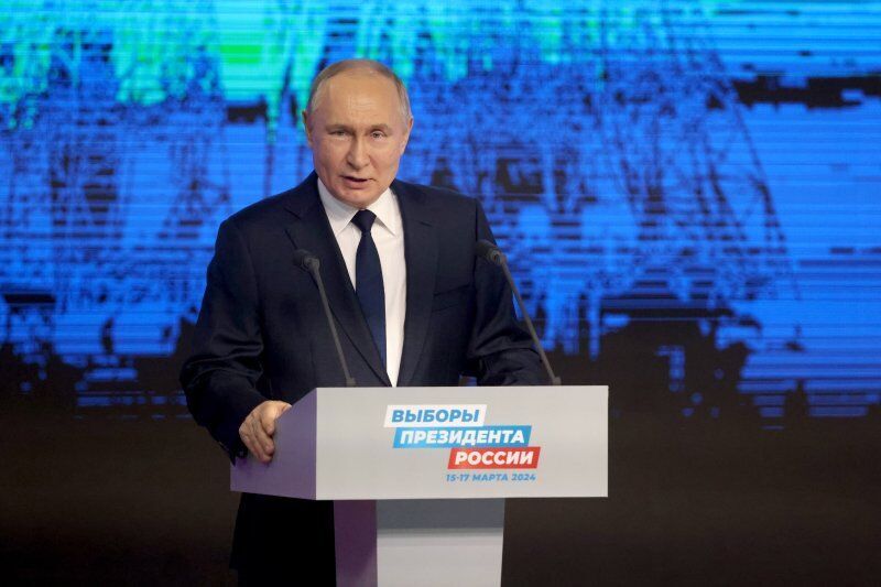 Putin re-elected as president for fifth term