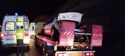 تصادف در اتوبان  زنجان به تبریز ۱۵ مصدوم بر جا گذاشت 