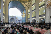 Recitación del Sagrado Corán en el Santuario Sagrado de Imam Reza