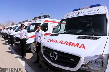 افزایش ۶ درصدی ماموریت‌های تصادفات جاده‌ای اورژانس استان بوشهر