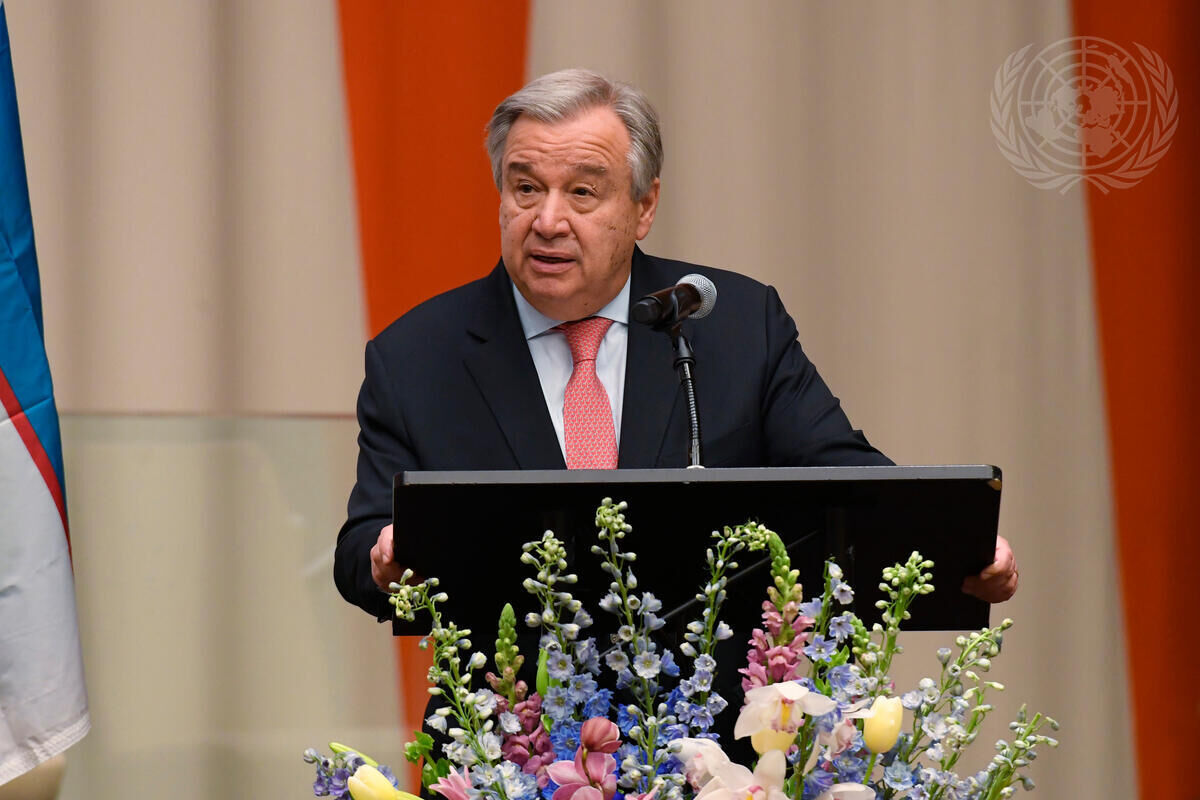 Secrétaire général de l’ONU : Que Norouz apporte la quiétude à tout le monde