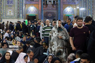 Célébration de Norouz au mausolée Imam Reza (Machhad)