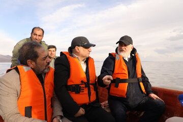 دبیر کارگروه ملی نجات دریاچه ارومیه: حجم آب دریاچه به بیش از ۱.۷ میلیارد مترمکعب رسید