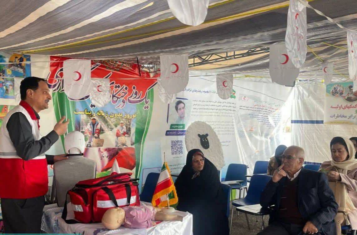 نزدیک ۱۲ هزار نفر در زنجان از خدمات طرح نوروزی هلال احمر بهره مند شدند