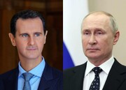 بشار اسد در پیام تسلیتی به پوتین: در جنگ مشترک علیه تروریسم فرامرزی هستیم