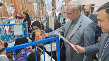 فیلم| بازدید وزیر بهداشت از بیمارستان آیت‌الله طالقانی گرگان