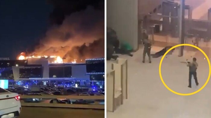 واکنش‌های بین‌المللی به حمله تروریستی به سالن کنسرت کروکوس در نزدیکی مسکو