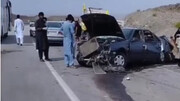 فیلم| تصادفات روز جاری در جاده های جنوب سیستان و بلوچستان